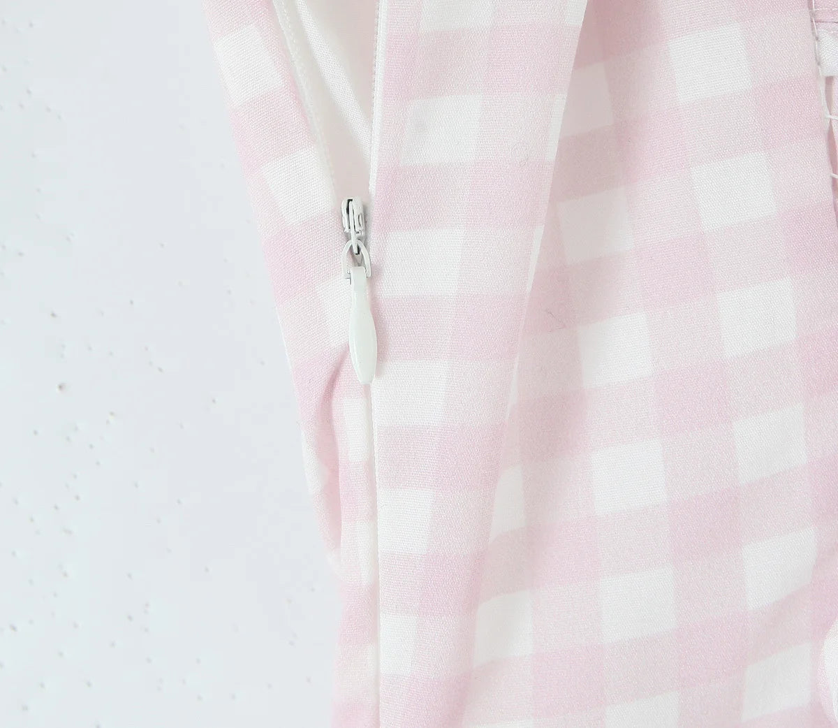 Sexy Sleeveless Elegant Plaid Dress Women Lace Up Back A-line Midi Summer Dresses Party Robe