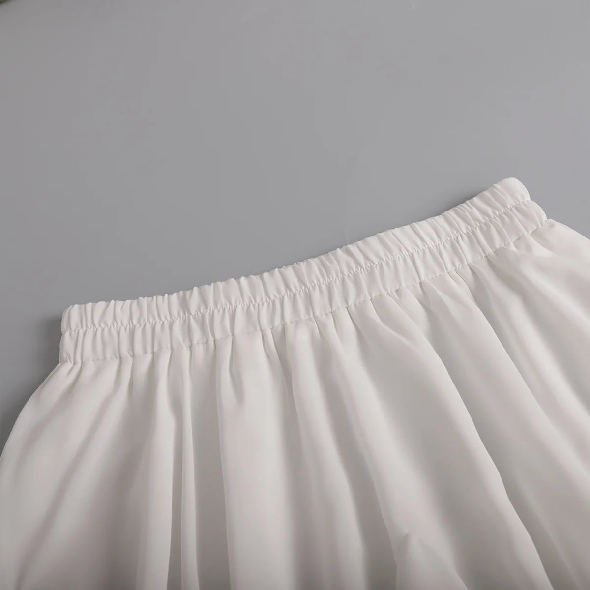 Tuularose Summer Ruffle Short Skirt Women 2025 Summer New Y2k Pleated Patchwork Skirt Casual Streetwear Office Lady Female Skirt