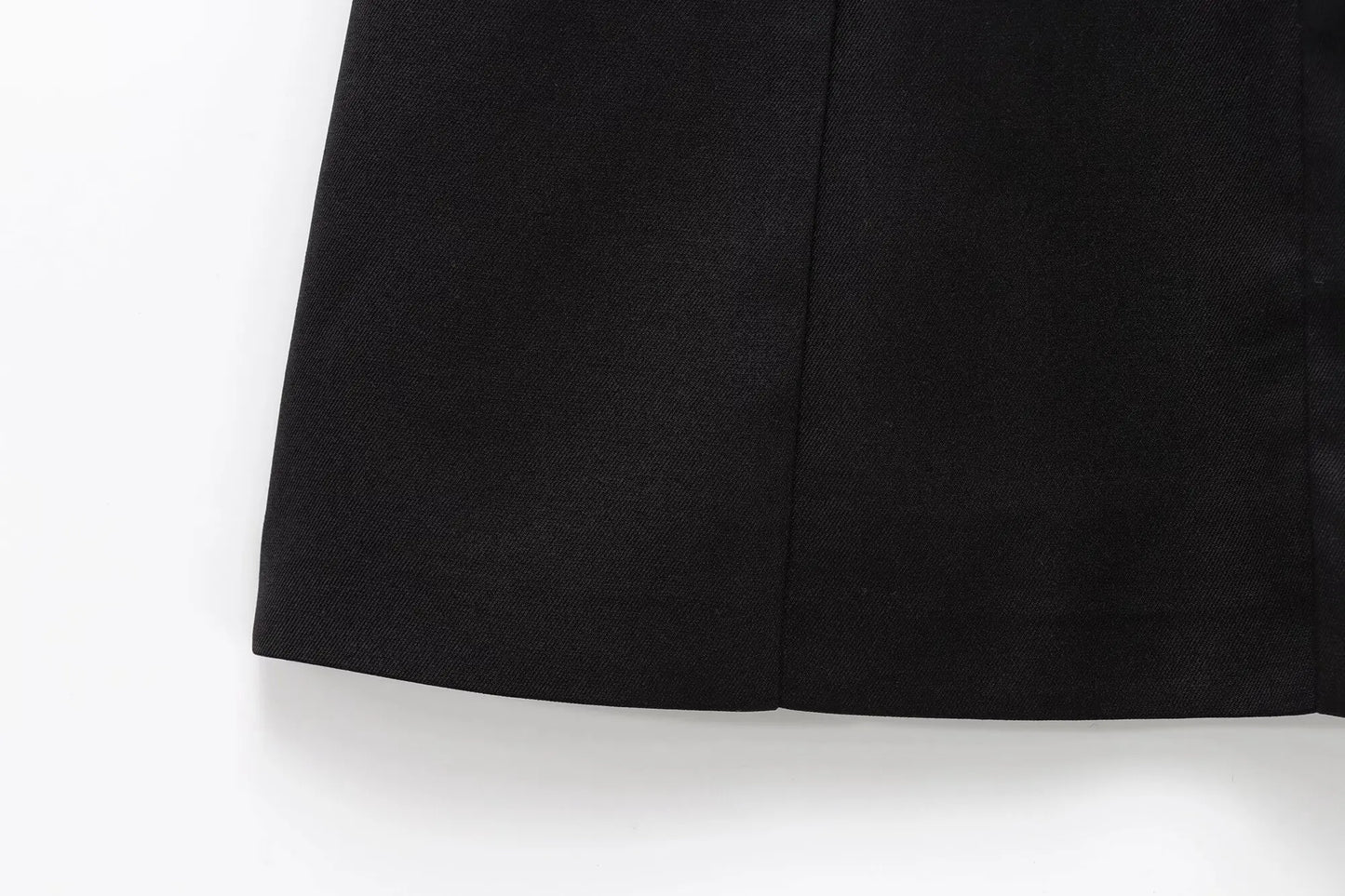 TRAFZA Summer Women V-Neck Sleeveless Backless Decorate Zipper Mini Dress Fashion Woman Sexy Dresses Street Style Party Dress