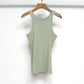 Women Tops Racer Vest Women Solid Color All-match Elastic Cotton Espera Base Vest LUXURY Nordic Style Casual 2025