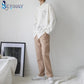 Women's Summer Blouse Shirt Cotton Face Printing Full Sleeve Long Shirts Tops Ladies Clothing