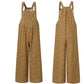 Summer New Women Casual Loose Flower Print Jumpsuits Women's Overalls Boho Sleeveless Square Collar Jumpsuits Rompers