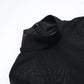 Talenza Black Mesh Sexy Mini Dress Female High Waisted Sheer Long Sleeve Patchwork A-Line Short Dress Luxury Party Evening Dress