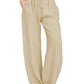 Summer and Autumn New Casual Women's Wear in Europe, America, and Europe Large Loose Cotton Hemp Casual Pants