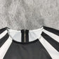 Elegant Women Party Club Dresses 2023 Summer Fashion Colorblock Round Neck  Bodycon Dress Sleeveless Casual Mini Black Dress