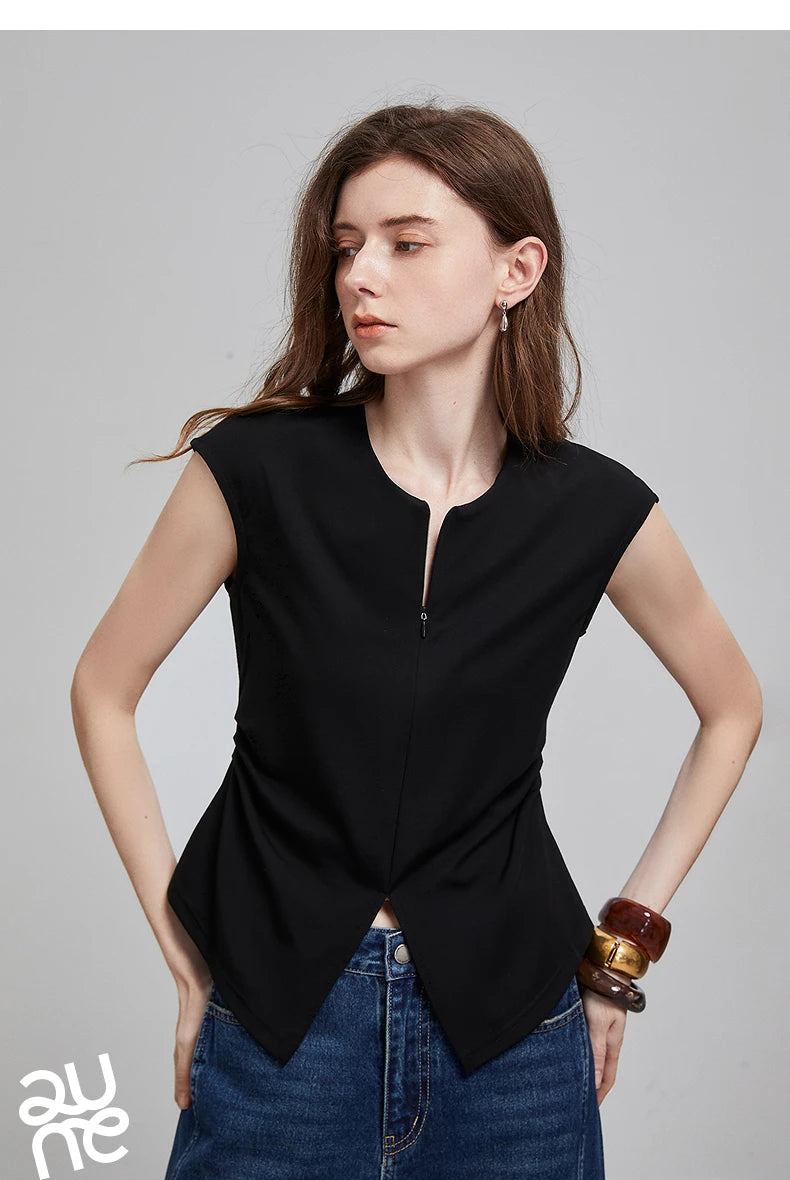 TOYOUTH Women Short Sleeve T shirt 2025 Spring New Tops 8521004