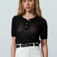 Kozoca Summer Outfits Short Sleeve Solid Polo Shirt Women Fashion Luxury Office Ladies Tops T-Shirts Casual Tees Elegant Clothes