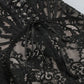 Talenza Women's Sexy Lace Dress Solid Color Sheer Patchwork High Waist Lace Dress Elegant Printed Strapless Slim Evening Dress