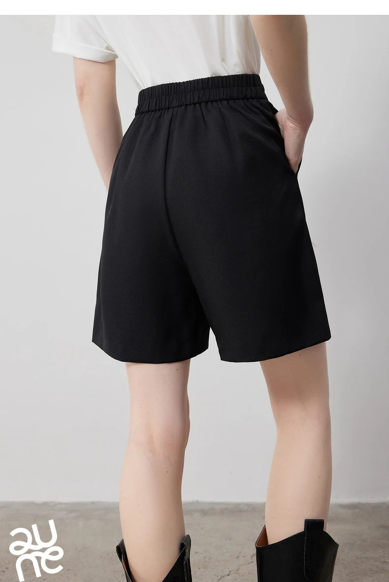 TOYOUTH Women Shorts 2024 Summer Versatile Casual Pants