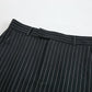 Skirt Women Office Lady High Waist Striped Fashion New Euro-America Style Simple Women Skirt Luxury