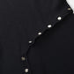 Black Knitted Long Dress Women's 2024 New Fashion Slim Button Maxi Dresses 5240160