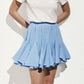 Tuularose Summer Ruffle Short Skirt Women 2025 Summer New Y2k Pleated Patchwork Skirt Casual Streetwear Office Lady Female Skirt