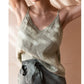 Pure Color Cotton Linen Sleeveless V-Neck Women's Tank Top Loose Fit Simple Style Outerwear Casual Comfortable Vest
