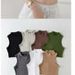 New Arrivals Yoga Fitness Camis Tanks Women Sexy Skinny Cropped Tank Tops Vintage Y2K Turtleneck Camisole Sports Tee Shirt Woman