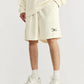INFLATION Spring Oversized Tracksuit Sportswear Unisex Pique Fabric Embroidery Long Sleeve Tees and Shorts Set