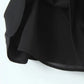 KAOPU ZA Women's Black Embroidered Strap Short Dress Women's Slim-fit Spring Summer praty Mini Dress Club Women's Dress