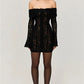 Oligai Winter Lace Long Sleeve Evening Party Dresses Women 2025 Black Sexy Elegant Maxi Dress Fashion Long Wedding Guest Dress
