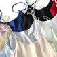 SuyaDream, Women 100%Real Silk Camisoles, 19MM, Solid Cozy Camis, 2024 Spring Summer Basic T shirts, White, Pink, Beige