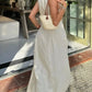 TRAF Zipper Long Dress Woman Pleated Sleeveless Bodycon Dress Summer Elegant Party Dresses For Women 2024 New Midi Dresses