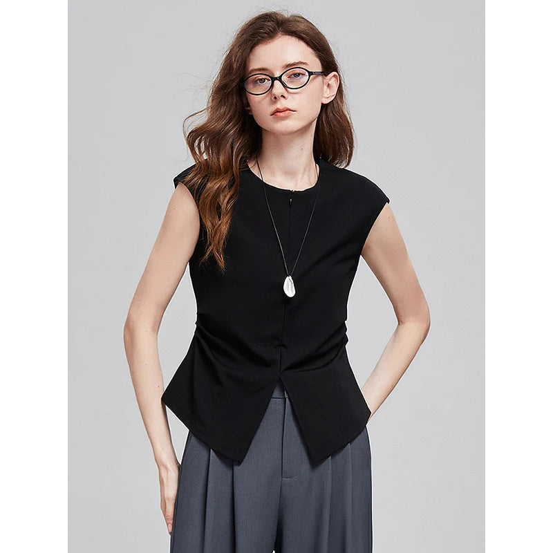 TOYOUTH Women Short Sleeve T shirt 2025 Spring New Tops 8521004