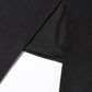 TWOTWINSTYLE Detachable Cloak Elegant Dresses For Women Square Collar Sleeveless High Waist Hit Color Split Dress Female Fashion
