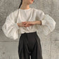 Japan Style Office Lady Elegant Vintage Blouse Women O-neck Loose Lantern Sleeve Shirts Solid All-amtch Blusas Autumn Ladies Top