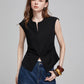 TOYOUTH Women Short Sleeve T shirt 2025 Spring New Tops 8521004