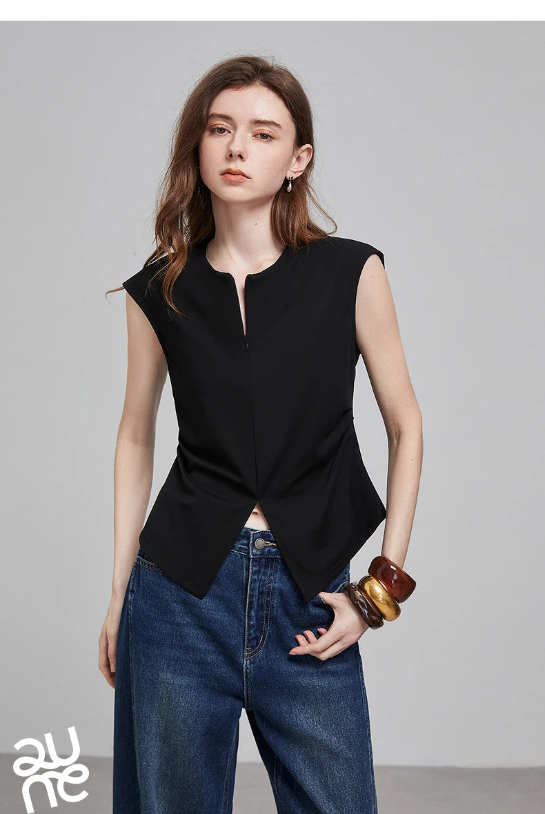 TOYOUTH Women Short Sleeve T shirt 2025 Spring New Tops 8521004