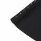 TWOTWINSTYLE Solid Patchwork Diamonds Designer Dresses For Women Round Neck Sleeveless High Waist Slimming Dress Female Fashion