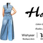 Vintage Loose Denim Wide Leg Pants Jumpsuit Women Pocket Sleeveless Single Breasted Baggy Jean One Piece Rompers Street Overalls