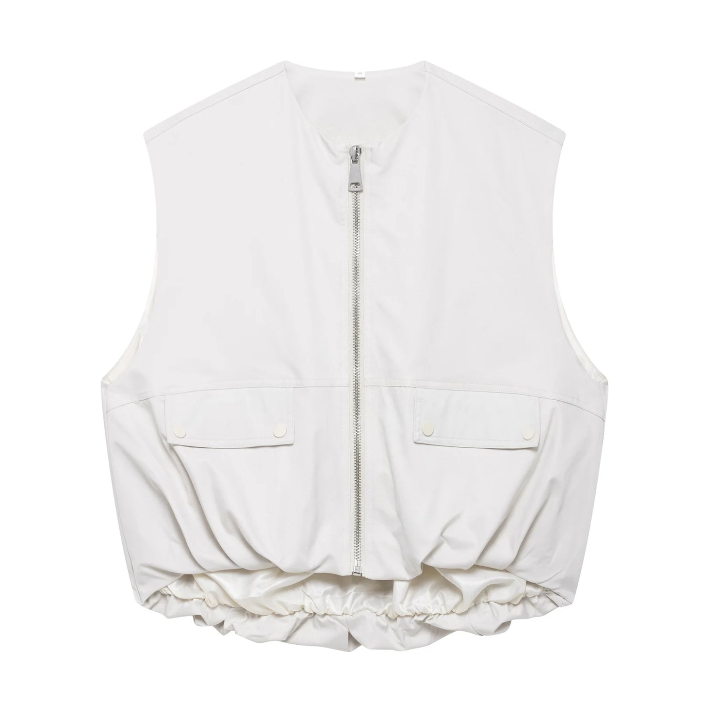 European and American style new women's clothing French fashion versatile temperament design loose vest