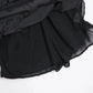 XNWMNZ 2024 Women Fashion Hollow out Embroidery Dress Vacation V-Neck Thin Strap Open Back Female Chic Mini Dresses