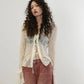 Blouse for Women Temperament Crop Tops 2025 Blusas Mujer De Moda Lace Bandage Slim Fit See Through Shirts Summer Sexy Blouses