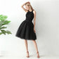 5 Layers 65cm Black Pleated Skirt Sexy Midi Tulle Skirt High Waist Full Lining Adult Tutu Korean Style Women Jupe Femme Faldas