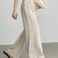 TOYOUTH Women Casual Pants 2024 Summer New Wide Leg Lightweight Linen Japanese Lazy Mountain Yamamoto Pants