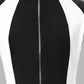 Elegant Women Party Club Dresses 2023 Summer Fashion Colorblock Round Neck  Bodycon Dress Sleeveless Casual Mini Black Dress