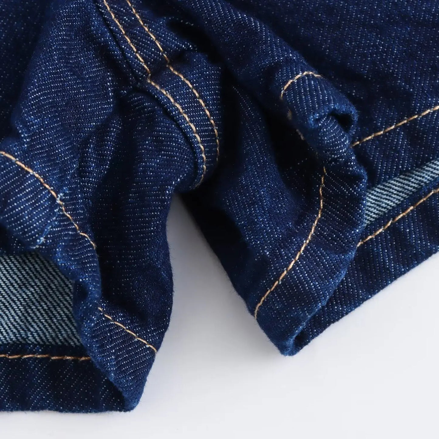 TRAFZA Summer Women Suits Denim Blue Turn-Down Collar Short Sleeves Pocket Decoration Shirts+Mid Waist Asymmetrical Shorts