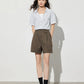 TOYOUTH Women Shorts 2024 Summer Versatile Casual Pants