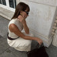 Tossy Sleeveless Knitwear Turtleneck Long Dress Female Slim Elegant Fashion Autumn 2023 Ribbed Knit Dress For Women Maxi Dress