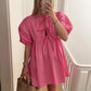 Elegant Fashion Women's Dress Cross-Border Butterfly Knot Front Strap Simple Style Chinese Origin Clothing Ladies' Skirt