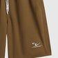 INFLATION Spring Oversized Tracksuit Sportswear Unisex Pique Fabric Embroidery Long Sleeve Tees and Shorts Set