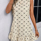 Cross-Border Summer New Arrival Sleeveless Plaid A- Line Midi Dress Women's Fashion Global Trade Wind Clothing