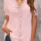 Temperament Blouse Casual Loose Woman Shirt Elegant Short Sleeve Blouse Weekday