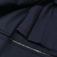 GALCAUR Elegant Two Piece Sets For Women Lapel Short Sleeve Tops High Waist A Line Pleated Skirts Solid Set Female Summer 2023