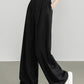 TOYOUTH Women Casual Pants 2024 Summer New Wide Leg Lightweight Linen Japanese Lazy Mountain Yamamoto Pants