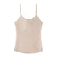 SuyaDream, Women 100%Real Silk Camisoles, 19MM, Solid Cozy Camis, 2024 Spring Summer Basic T shirts, White, Pink, Beige