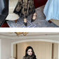 French Elegant Prom Dresses Woman Retro Black Perspective Elastic Mesh Folds Wrap Hip Slit Fishtail Robe Female Party Vestidos