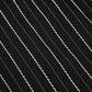 CIBBAR Black Striped Print Blouse Vintage 2000s Button Up Puff Short Sleeve Crop Top Women Korean Fashion T Shirt Streetwear y2k