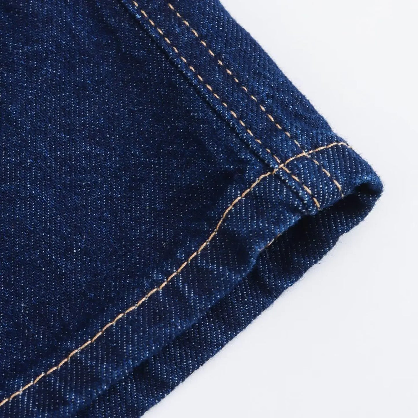 TRAFZA Summer Women Suits Denim Blue Turn-Down Collar Short Sleeves Pocket Decoration Shirts+Mid Waist Asymmetrical Shorts