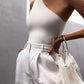 Women Sports Tank Tops Sexy Crop Tops Vest Casual Female One Shoulder Summer Outfits Tops Fitness Elastic
